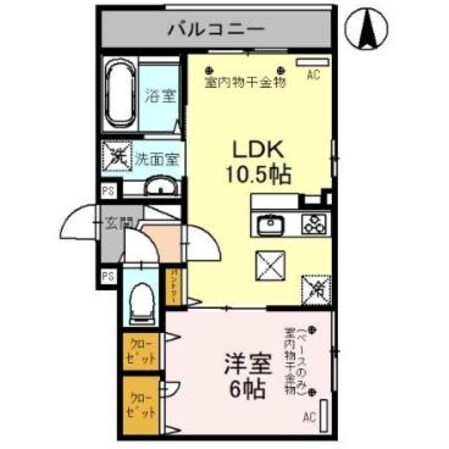 D-residence藤江Ⅱの物件間取画像